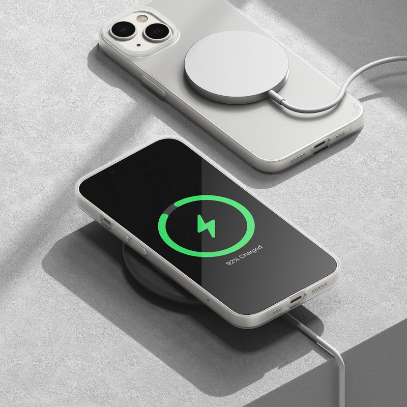 Permatomas itin plonas dėklas, skirtas iPhone 14 Plus Slim