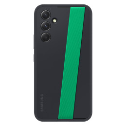 
Samsung Galaxy A54 5G Haze Grip dėklas su dirželiu, juodas
