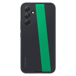 
Samsung Galaxy A54 5G Haze Grip dėklas su dirželiu, juodas
