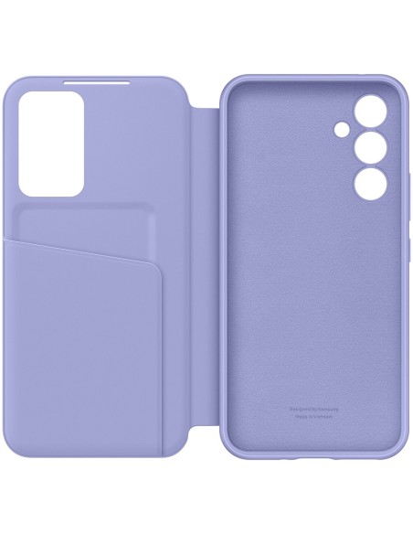 Galaxy A54 5G Smart View Piniginės kortelės dėklas su atvartu ir langeliu, mėlynas
 
Galaxy A54 5G Smart View Piniginės kortelės dėklas su atvartu ir langeliu, mėlynas