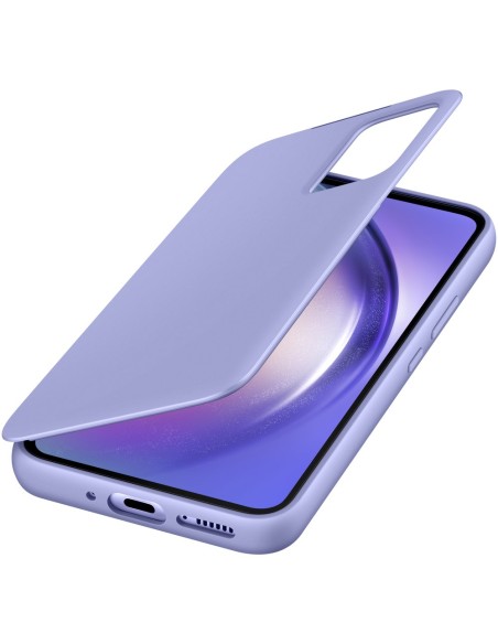 Galaxy A54 5G Smart View Piniginės kortelės dėklas su atvartu ir langeliu, mėlynas
 
Galaxy A54 5G Smart View Piniginės kortelės dėklas su atvartu ir langeliu, mėlynas