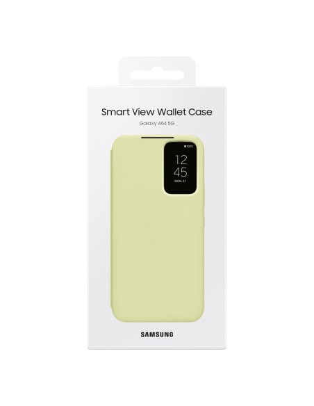 Dėklo dangtelis su atverčiamu langu pinigine, skirta Card Galaxy A54 5G Smart View Wallet Lime
 
Dėklo dangtelis su atverčiamu langu pinigine, skirta Card Galaxy A54 5G Smart View Wallet Lime