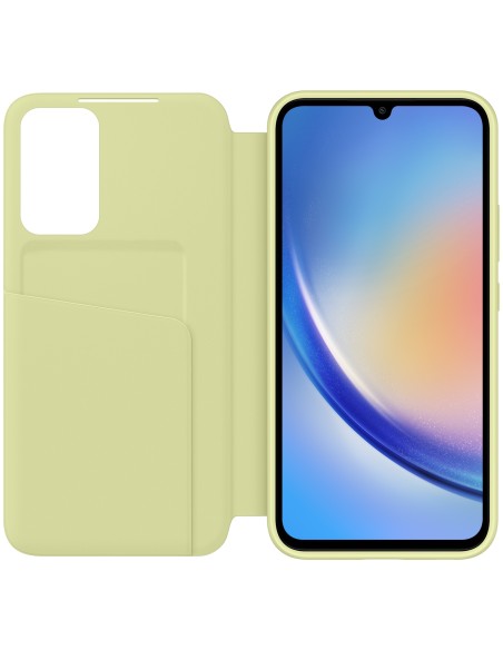 Dėklo dangtelis su atverčiamu langu pinigine, skirta Card Galaxy A34 5G Smart View Wallet Lime
 
Dėklo dangtelis su atverčiamu langu pinigine, skirta Card Galaxy A34 5G Smart View Wallet Lime