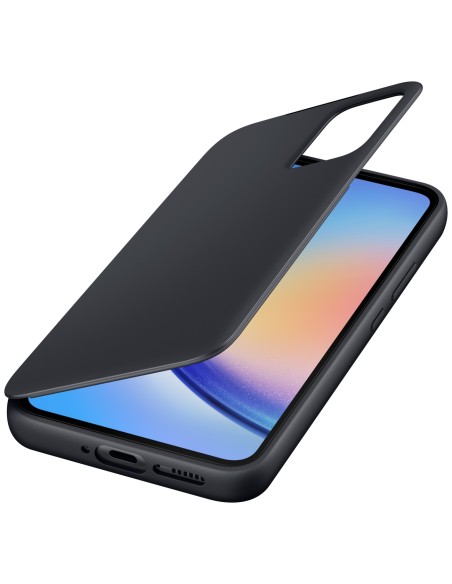Galaxy A34 5G Smart View Piniginės kortelės dėklas su atvartu ir langeliu, juodas
 
Galaxy A34 5G Smart View Piniginės kortelės dėklas su atvartu ir langeliu, juodas