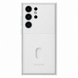 
Galaxy S23 Ultra Frame Cover dėklas su keičiamomis nugarėlėmis, baltas
