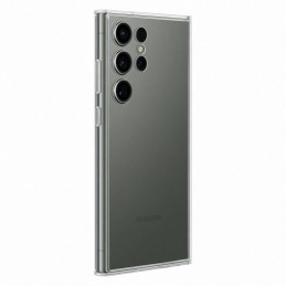 
Galaxy S23 Ultra Frame Cover dėklas su keičiamomis nugarėlėmis, baltas
