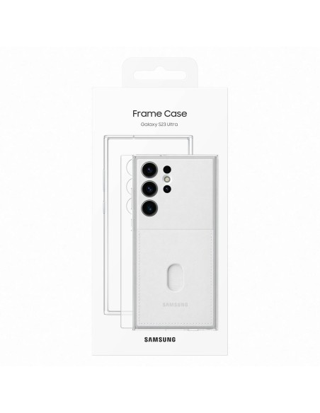 Galaxy S23 Ultra Frame Cover dėklas su keičiamomis nugarėlėmis, baltas
 
Galaxy S23 Ultra Frame Cover dėklas su keičiamomis nugarėlėmis, baltas