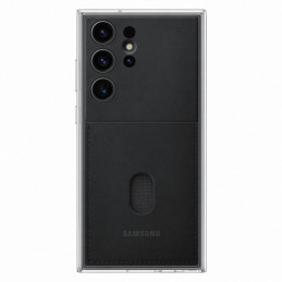
Galaxy S23 Ultra Frame Cover dėklas su keičiamomis nugarėlėmis, juodas
