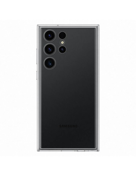 
Galaxy S23 Ultra Frame Cover dėklas su keičiamomis nugarėlėmis, juodas
