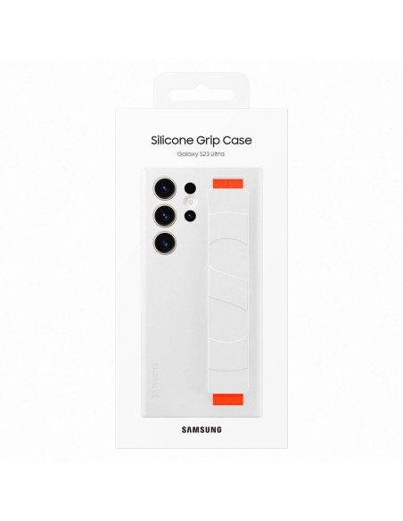 Silikoninis dėklas su dirželiu, skirtas Samsung Galaxy S23 Ultra Silicone Grip Cover, baltas
 
Silikoninis dėklas su dirželiu, skirtas Samsung Galaxy S23 Ultra Silicone Grip Cover, baltas