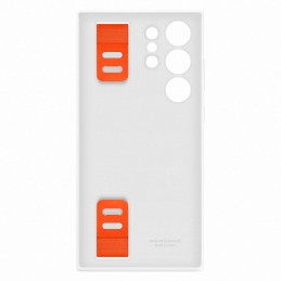 
Silikoninis dėklas su dirželiu, skirtas Samsung Galaxy S23 Ultra Silicone Grip Cover, baltas
