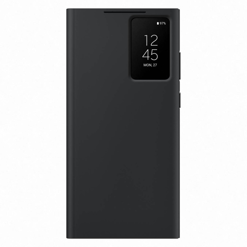 
Galaxy S23 Ultra dangtelis su atvartu ir Smart View piniginės dėklu, juodas
