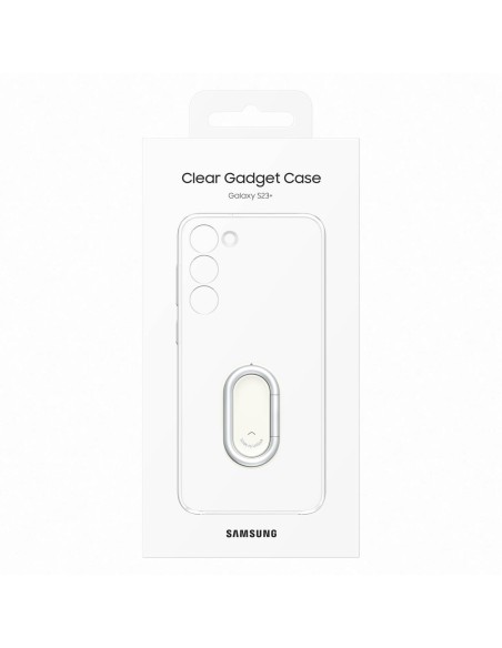 Samsung Galaxy S23+ Clear Gadget Case dangtelis su stovu
 
Samsung Galaxy S23+ Clear Gadget Case dangtelis su stovu