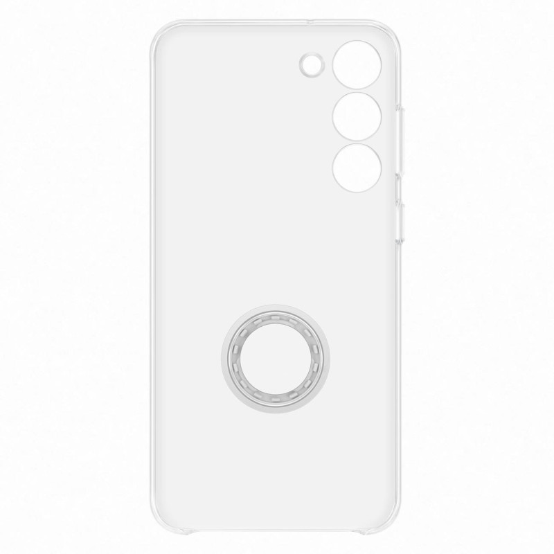 Samsung Galaxy S23+ Clear Gadget Case dangtelis su stovu