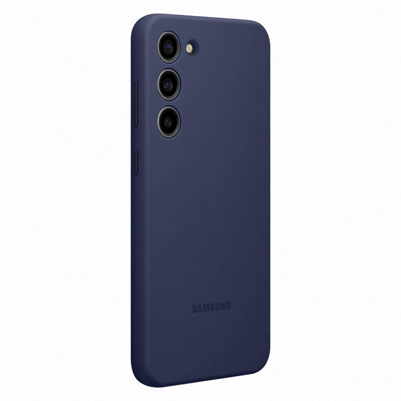 „Samsung Galaxy S23+“ silikoninis dangtelis, tamsiai mėlynas