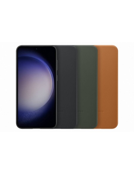 
Natūralios odos dėklas skirtas Samsung Galaxy S23+ Leather Cover kupranugariui
