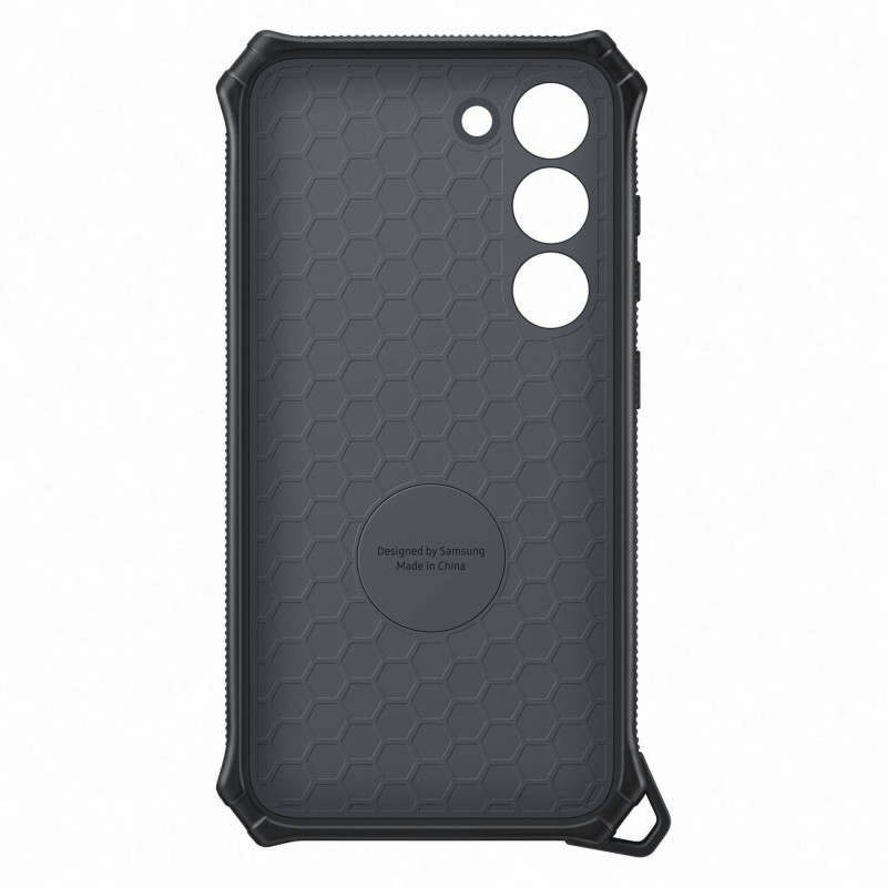 Šarvuotas dangtelis su stovu Samsung Galaxy S23 Rugged Gadget Case, pilkas