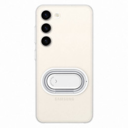 
Samsung Galaxy S23 Clear Gadget Case dangtelis su stovu
