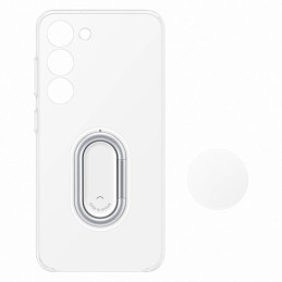 
Samsung Galaxy S23 Clear Gadget Case dangtelis su stovu
