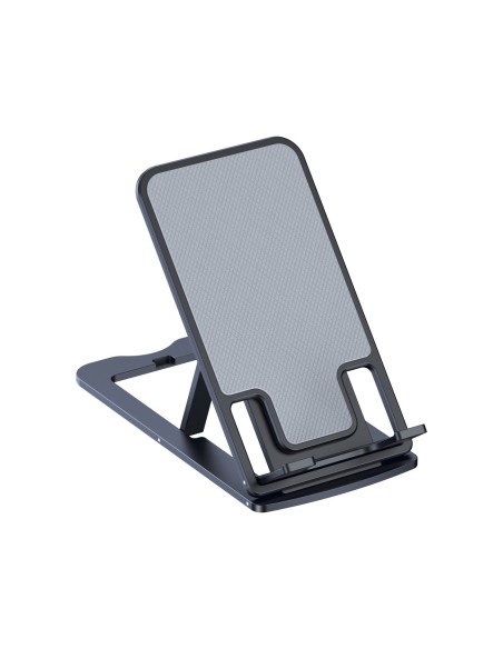 Sulankstomas stovas išmaniajam planšetiniam kompiuteriui pilkas telefonas Sulankstomas stovas išmaniajam planšetiniam kompiuteriui pilkas telefonas