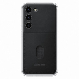
Samsung Galaxy S23 Frame Cover dėklas su keičiamomis nugarėlėmis, juodas

