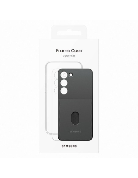 Samsung Galaxy S23 Frame Cover dėklas su keičiamomis nugarėlėmis, juodas
 
Samsung Galaxy S23 Frame Cover dėklas su keičiamomis nugarėlėmis, juodas