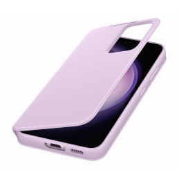 
Dėklo dangtelis su atvartu ir piniginės langeliu Samsung Galaxy S23 kortelei, alyvinė
