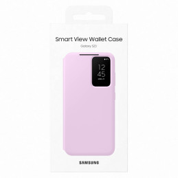
Dėklo dangtelis su atvartu ir piniginės langeliu Samsung Galaxy S23 kortelei, alyvinė
