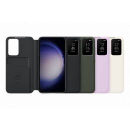 
Dėklo dangtelis su atvartu ir piniginės langeliu Samsung Galaxy S23 kortelei, alyvinė
