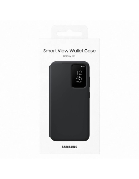 Dėklo dangtelis su atvartu, piniginė Samsung Galaxy S23 kortelei, juoda
 
Dėklo dangtelis su atvartu, piniginė Samsung Galaxy S23 kortelei, juoda