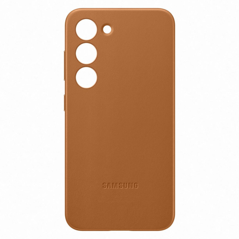 Natūralios odos dėklas skirtas Samsung Galaxy S23 Leather Cover kupranugariui