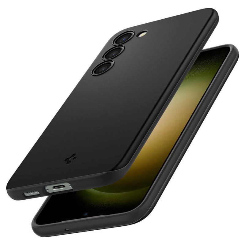 Lengvas ir itin plonas apsauginis dėklas Samsung GALAXY S23 THIN FIT juodas