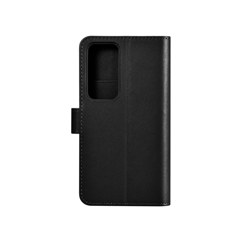 Odinis piniginės dėklas, skirtas Samsung Galaxy S23+ Wallet Case, juodas