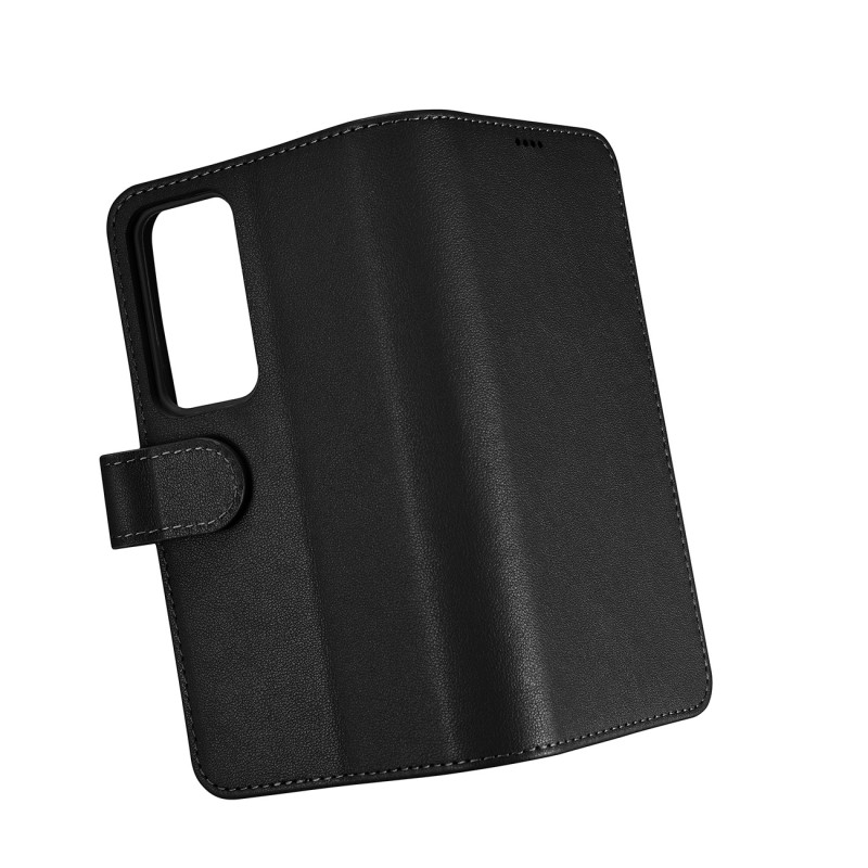 Odinis piniginės dėklas, skirtas Samsung Galaxy S23+ Wallet Case, juodas