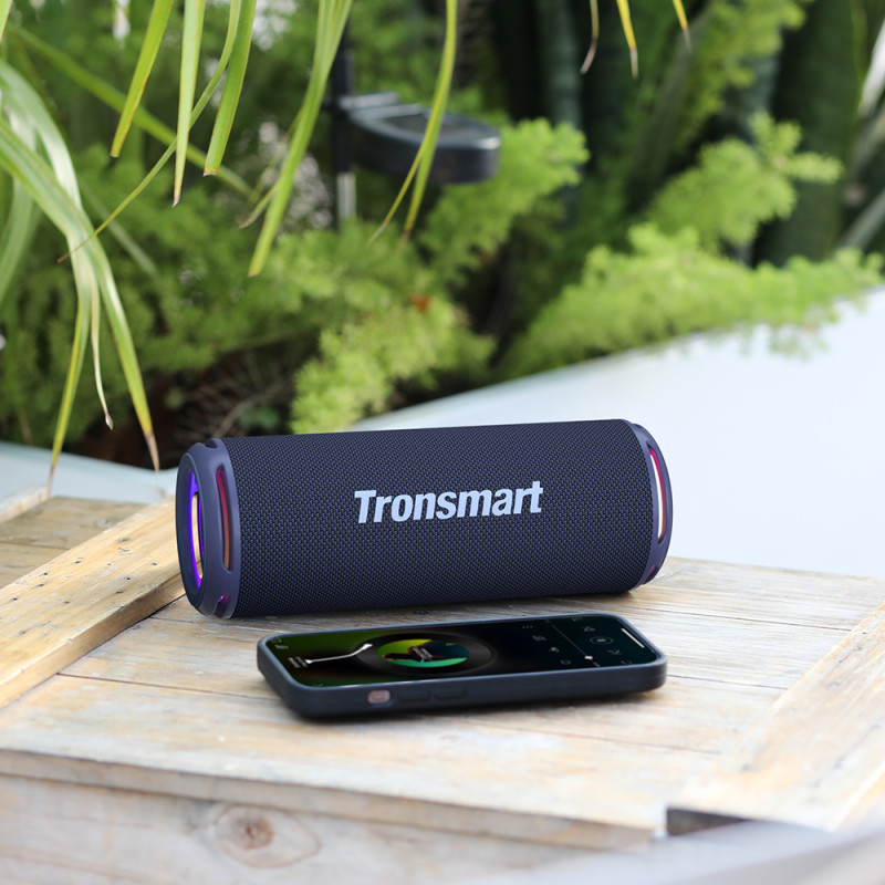 Tronsmart T7 Lite SBC EQ LED 24W belaidė garsiakalbė, tamsiai mėlyna