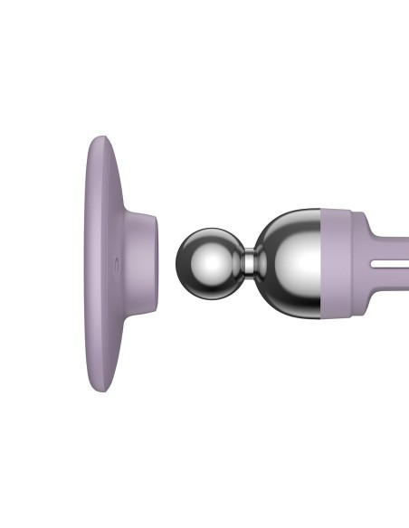 Magnetinis automobilinis išmaniojo telefono laikiklis ventiliacijos grotelėms C01 violetinė Magnetinis automobilinis išmaniojo telefono laikiklis ventiliacijos grotelėms C01 violetinė