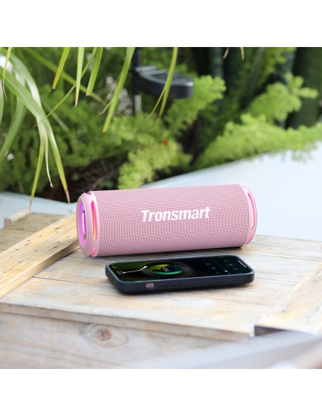 
Tronsmart T7 Lite SBC EQ LED 24W belaidė kolonėlė, rožinė
