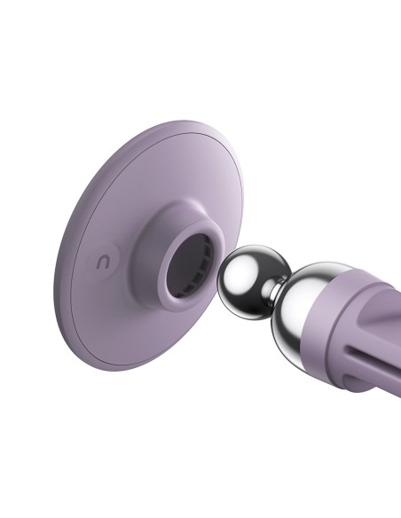 Magnetinis automobilinis išmaniojo telefono laikiklis ventiliacijos grotelėms C01 violetinė Magnetinis automobilinis išmaniojo telefono laikiklis ventiliacijos grotelėms C01 violetinė