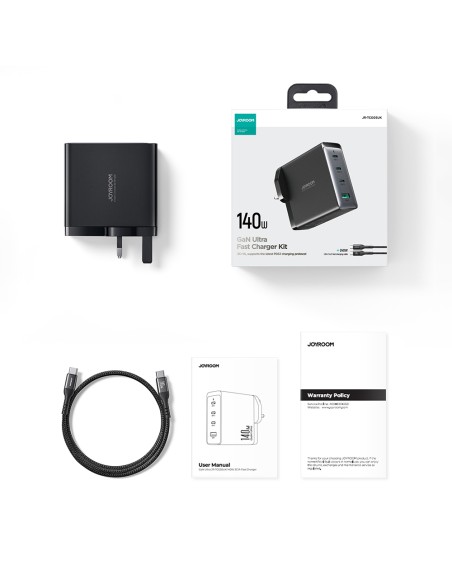 GaN greitas įkroviklis 140 W 3x USB-C USB-A + USB-C laidas 240 W 1,2 m juodas
 
GaN greitas įkroviklis 140 W 3x USB-C USB-A + USB-C laidas 240 W 1,2 m juodas