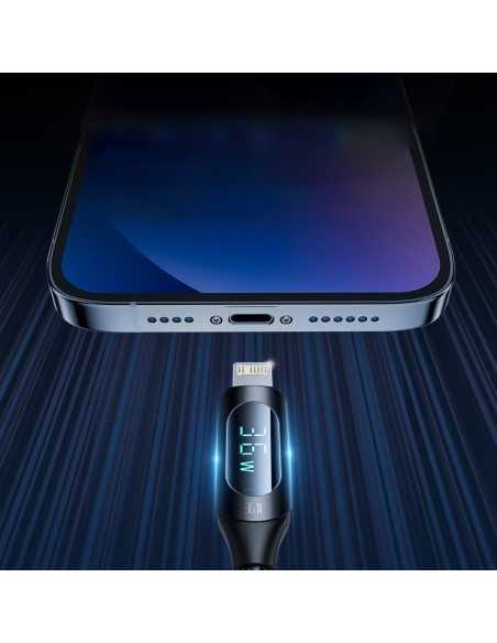 iPhone USB-C - Lightning kabelis su LED ekranu 36W 2m juodas
 
iPhone USB-C - Lightning kabelis su LED ekranu 36W 2m juodas