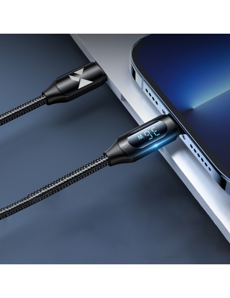 iPhone USB-C - Lightning kabelis su LED ekranu 36W 2m juodas
 
iPhone USB-C - Lightning kabelis su LED ekranu 36W 2m juodas