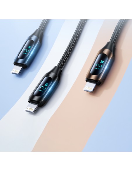 iPhone USB-A - žaibo laidas su LED ekranu 2.4A 1m juodas
 
iPhone USB-A - žaibo laidas su LED ekranu 2.4A 1m juodas