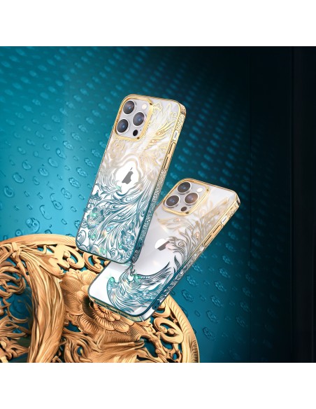 Prabangus iPhone 14 Plus dėklas su Phoenix serijos kristalais, aukso ir mėlynos spalvos
 
Prabangus iPhone 14 Plus dėklas su Phoenix serijos kristalais, aukso ir mėlynos spalvos