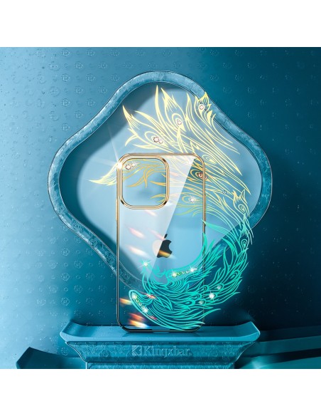 Prabangus iPhone 14 Plus dėklas su Phoenix serijos kristalais, aukso ir mėlynos spalvos
 
Prabangus iPhone 14 Plus dėklas su Phoenix serijos kristalais, aukso ir mėlynos spalvos