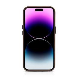 
Odinis dėklo dangtelis iPhone 15 Plus Oil Wax Premium Leather MagSafe rudas
