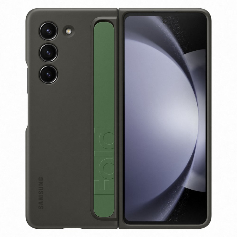 Silikoninis dėklas Samsung Galaxy Z Fold 5 su stovu ir dirželiu, juodas
Silikoninis dėklas Samsung Galaxy Z Fold 5 su stovu ir dirželiu, juodas
