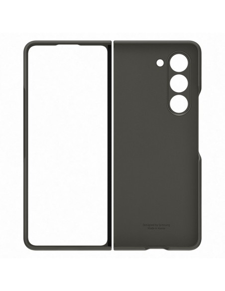 
Silikoninis dėklas Samsung Galaxy Z Fold 5 su stovu ir dirželiu, juodas
