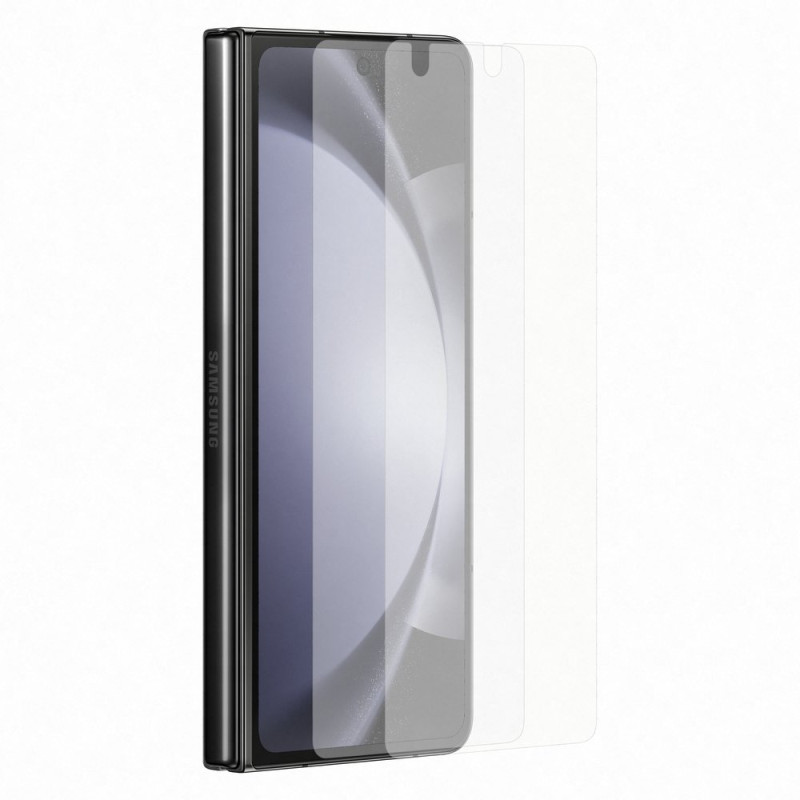 2x apsauginė folija priekiniam Samsung Galaxy Z Fold 5 ekranui, skaidri
