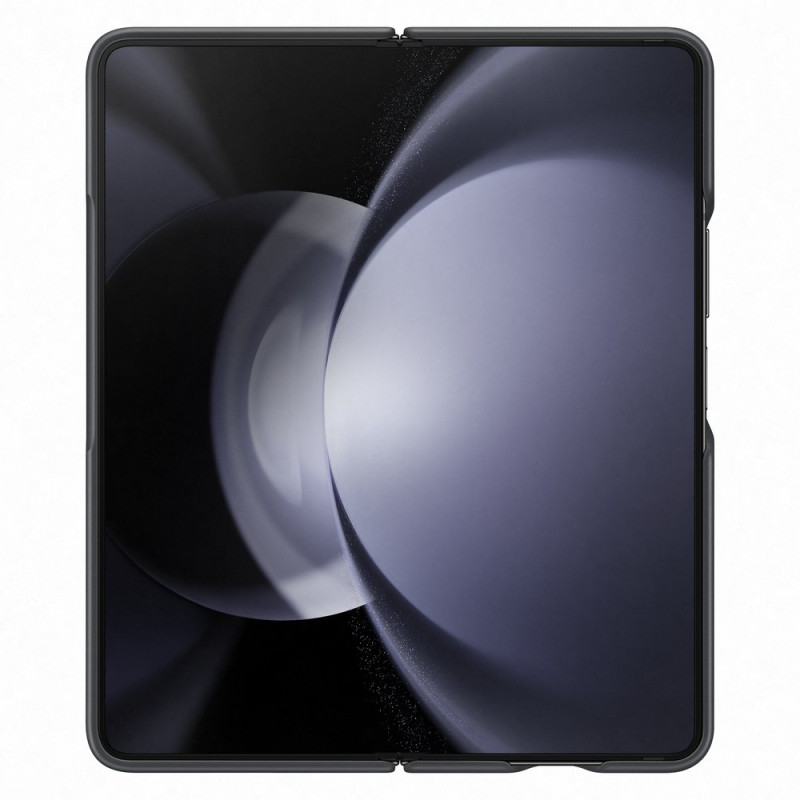 Dėklas iš ekologiškos odos, skirtas Samsung Galaxy Z Fold 5, juodas