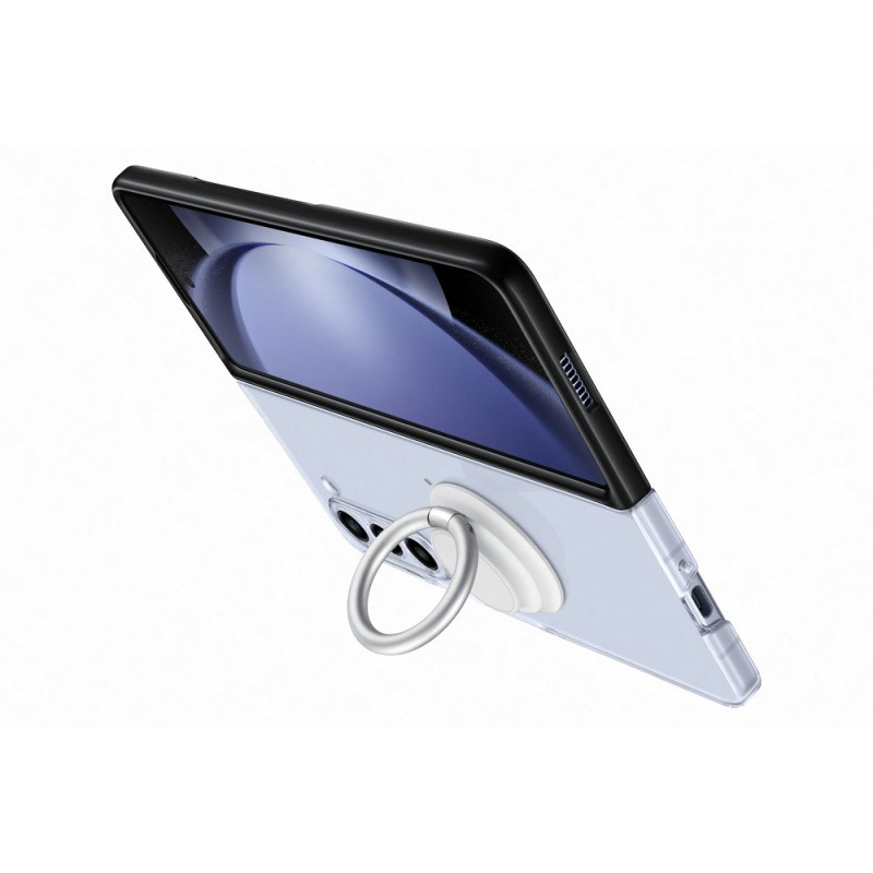 Skaidrus silikoninis dėklas, skirtas Samsung Galaxy Z Fold 5 Gadget Case